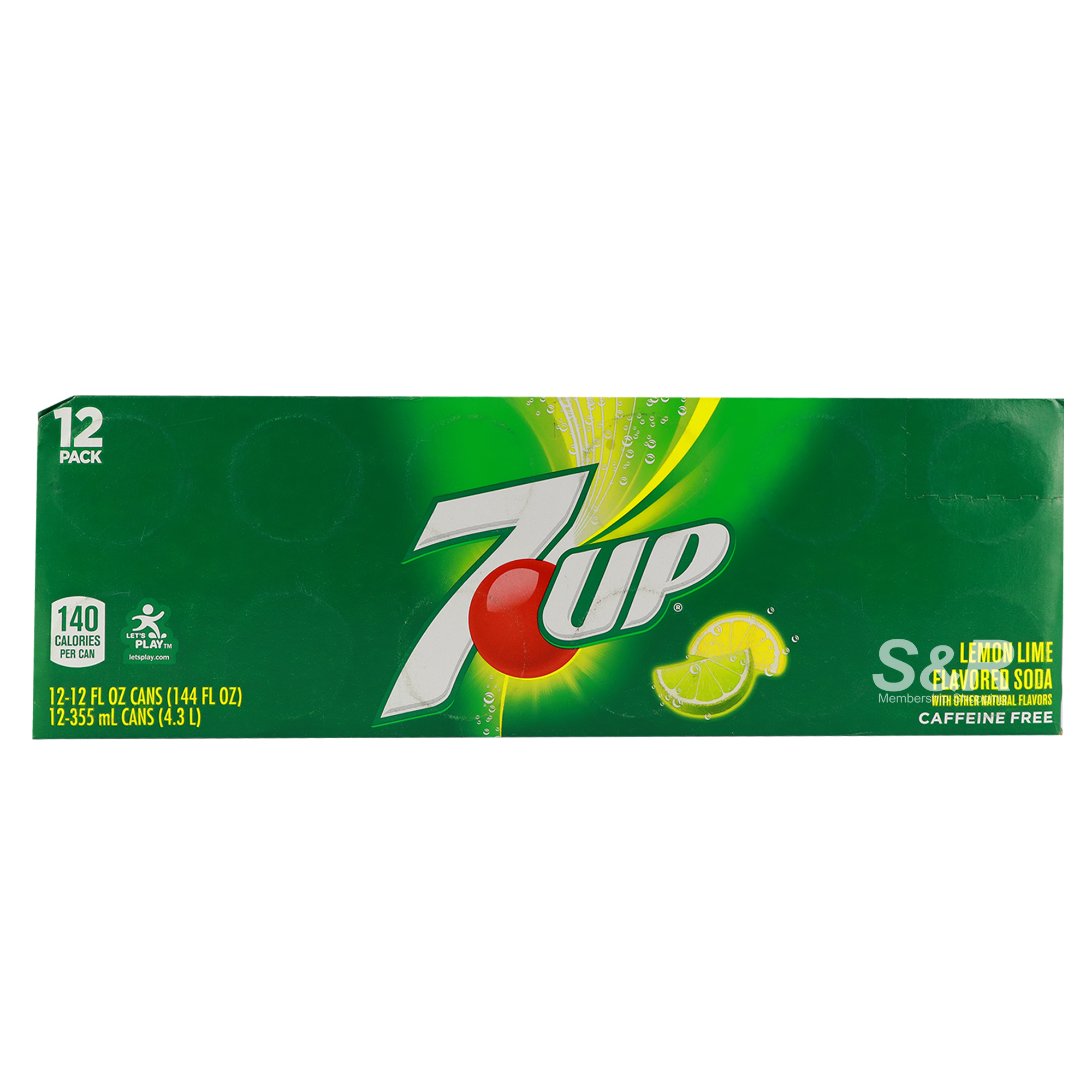 7Up Lemon Lime 12pcs